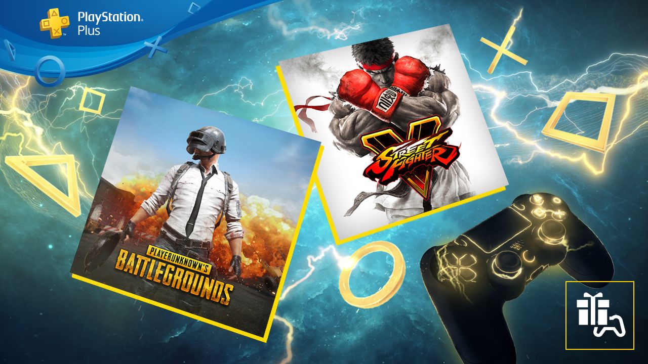 Zdjęcie okładkowe wpisu Wrześniowa oferta PlayStation Plus – PlayerUnknown’s Battlegrounds i Street Fighter V!