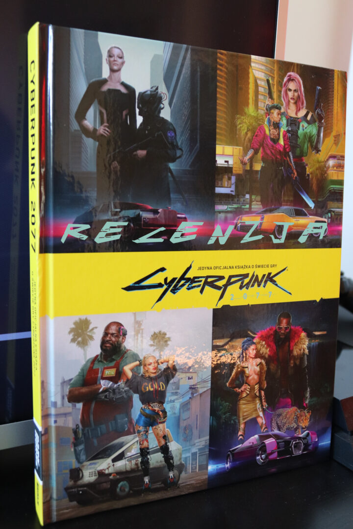 Zdjęcie okładkowe wpisu Recenzja: Cyberpunk 2077 – Jedyna oficjalna książka o świecie gry