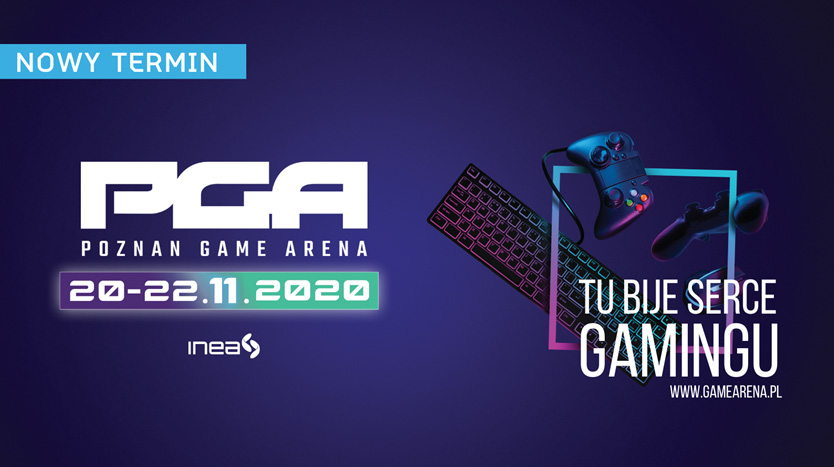 Zdjęcie okładkowe wpisu Poznań Game Arena przesunięte.