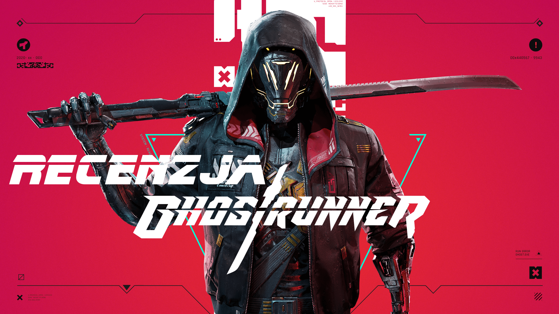 Zdjęcie okładkowe wpisu Recenzja: Ghostrunner [PS4] – cyberpunk i bieganie po ścianach