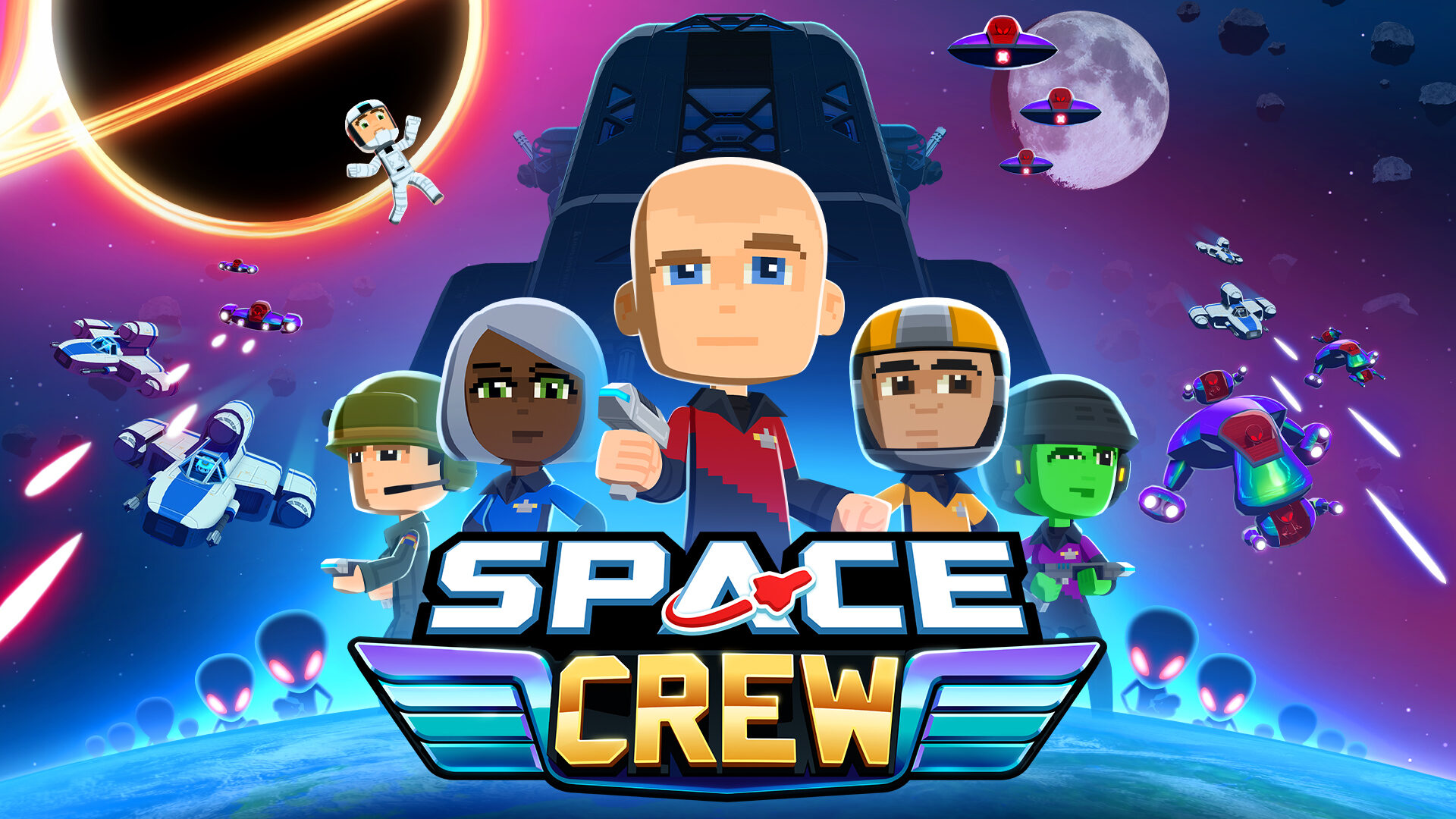 Zdjęcie okładkowe wpisu Recenzja: Space Crew [Nintendo Switch]