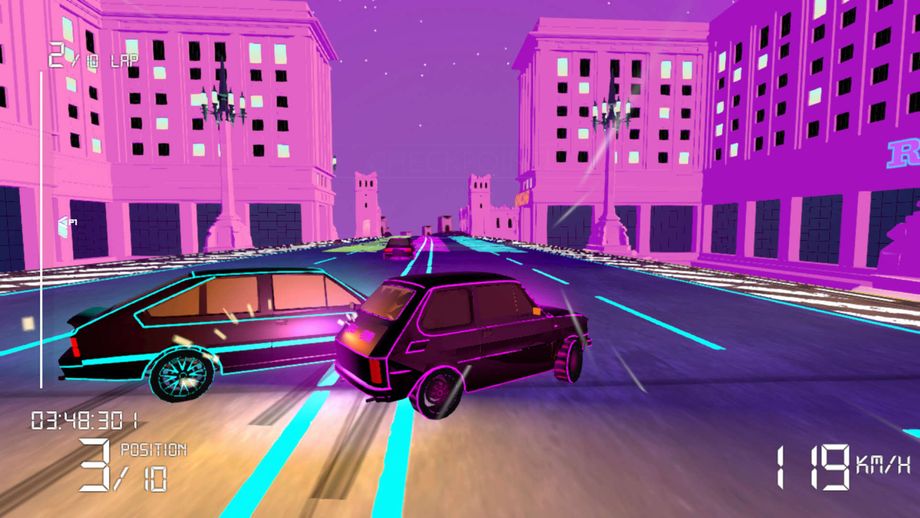 Zdjęcie okładkowe wpisu Electro Ride: The Neon Racing, czyli auta PRL-u wjechały na Switcha