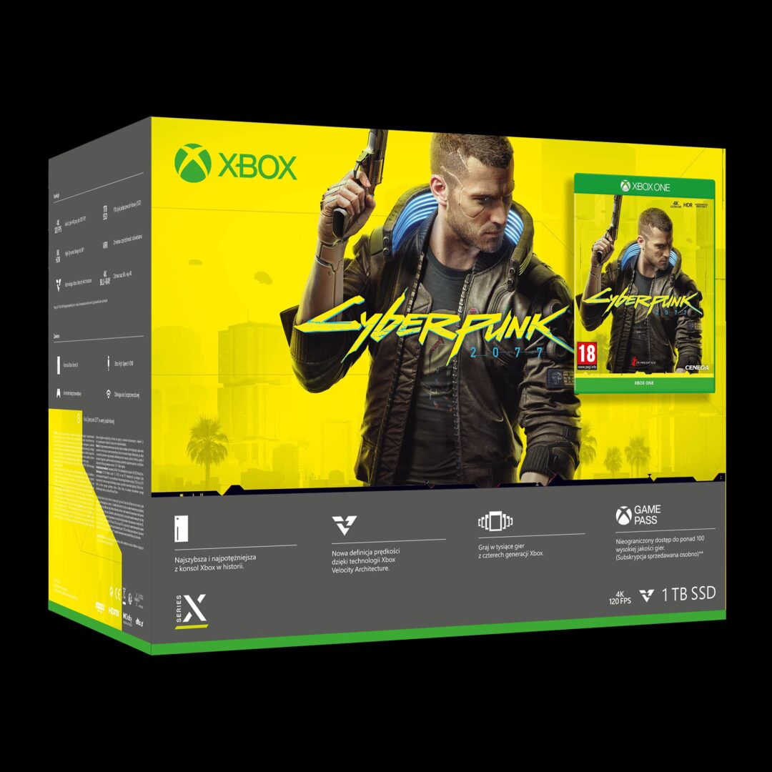 Zdjęcie okładkowe wpisu Cyberpunk 2077 – zestaw z Xbox Series X dostępny w Euro