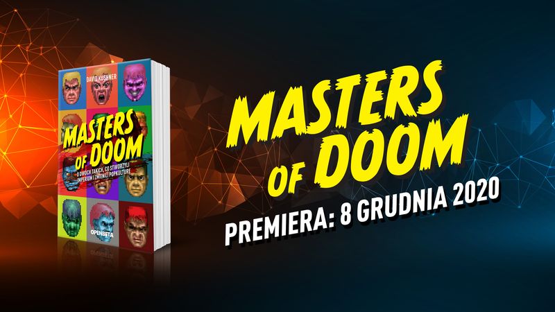 Zdjęcie okładkowe wpisu Polskie wydanie książki „Masters of Doom” już 8 grudnia