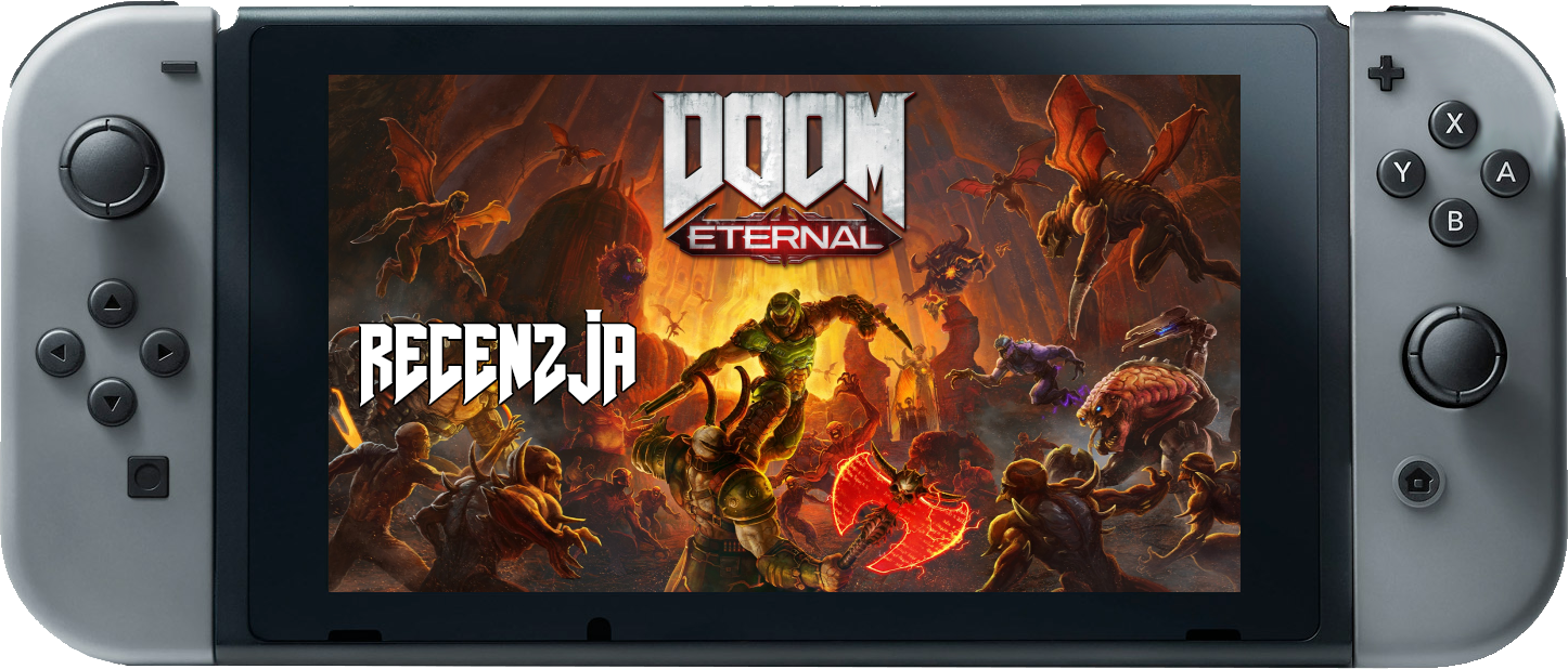 Zdjęcie okładkowe wpisu Recenzja: Doom Eternal [Switch] – małe jest piękne?