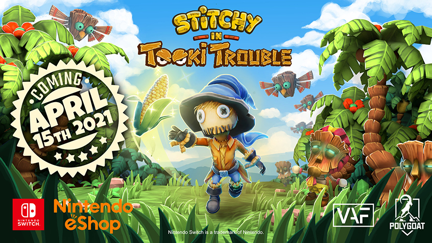 Zdjęcie okładkowe wpisu Stitchy in Tooki Trouble pojawia się na Nintendo Switch 15 kwietnia!