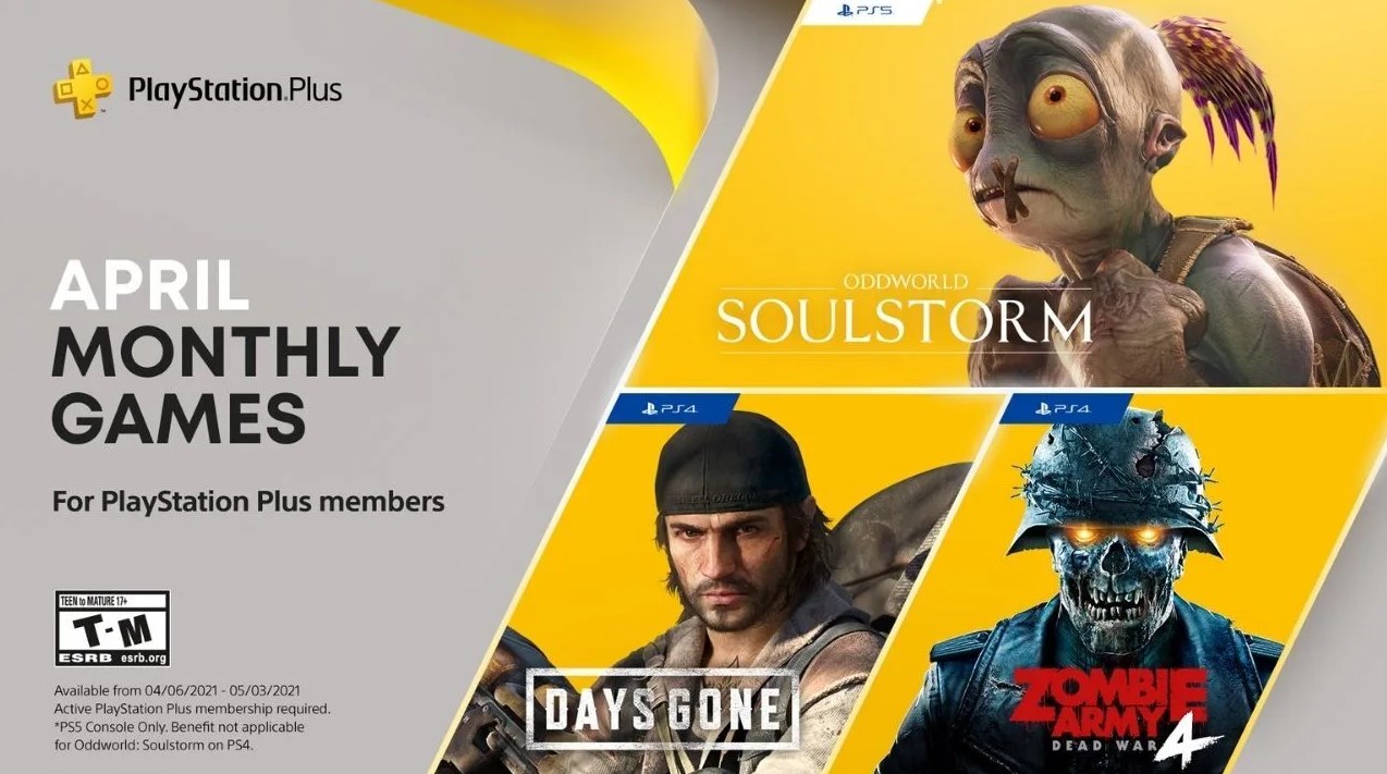 Zdjęcie okładkowe wpisu PlayStation Plus na kwiecień 2021