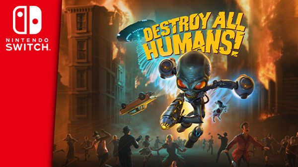 Zdjęcie okładkowe wpisu Remake Destroy All Humans! zrobi inwazję na Nintendo Switch