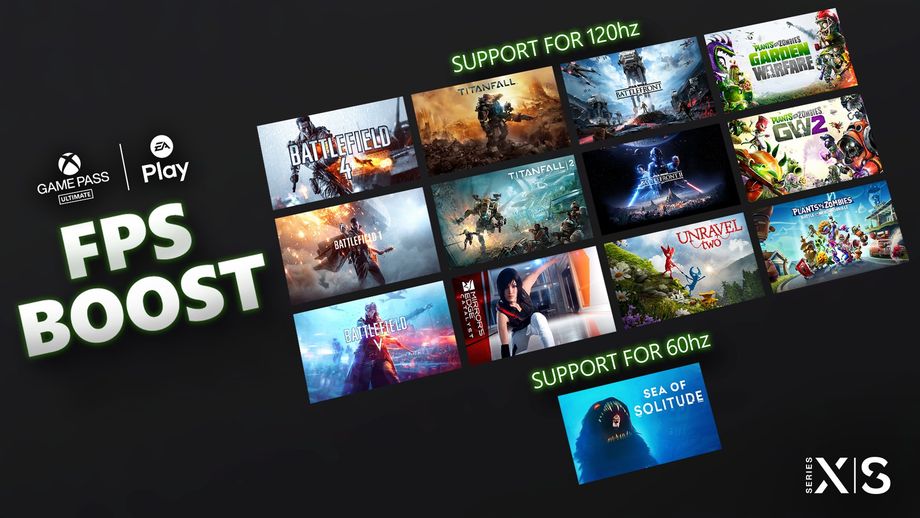 Zdjęcie okładkowe wpisu 13 gier z EA Play otrzymało FPS Boost na Xbox Series