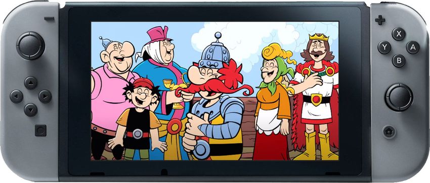 Zdjęcie okładkowe wpisu Polskie studio RedDeerGames przygotuje dwie gry z serii “Kajko i Kokosz” na Nintendo Switch