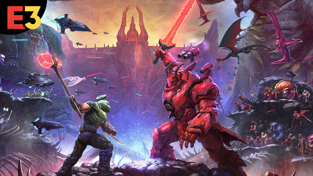 Zdjęcie okładkowe wpisu Doom Eternal z darmową aktualizacją na PS5 i Xbox Series S|X