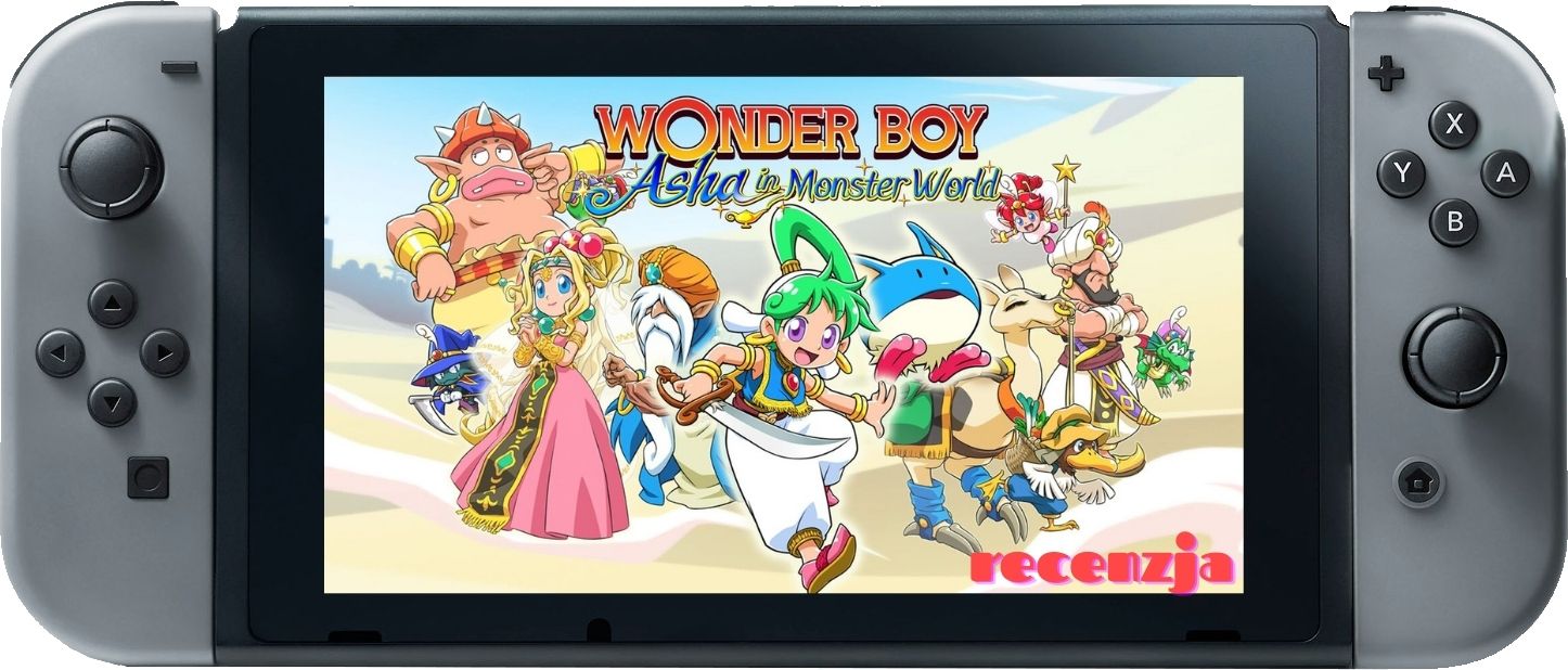 Zdjęcie okładkowe wpisu Recenzja: Wonder Boy: Asha in Monster World [Nintendo Switch]