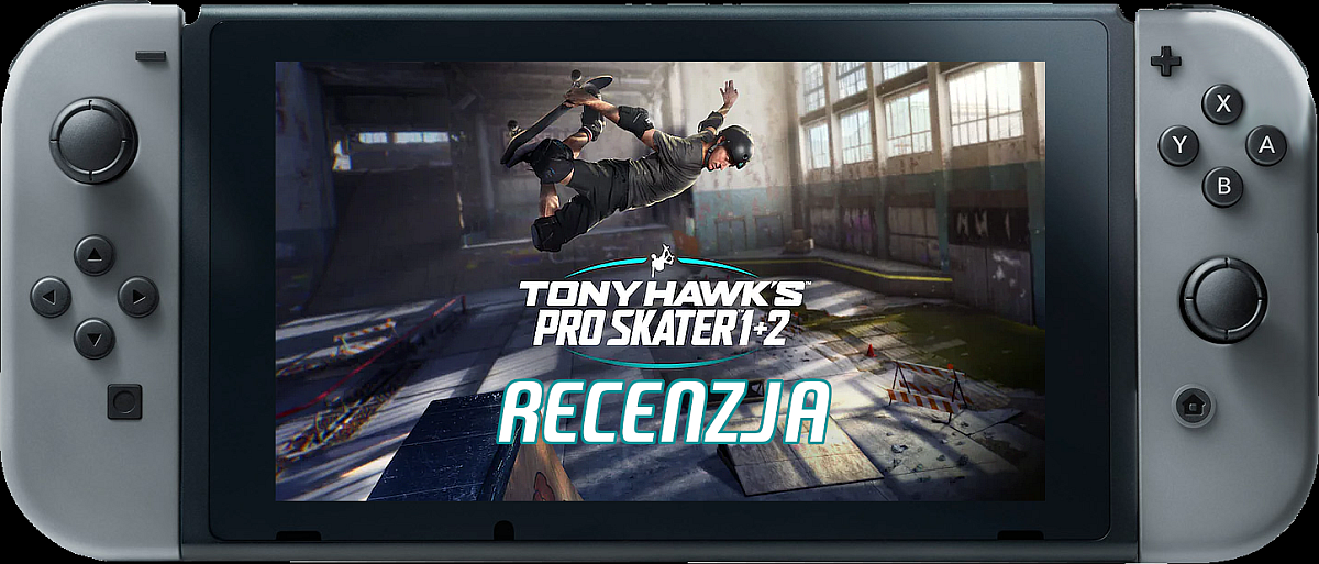 Zdjęcie okładkowe wpisu Recenzja: Tony Hawk’s Pro Skater 1+2 [Switch]