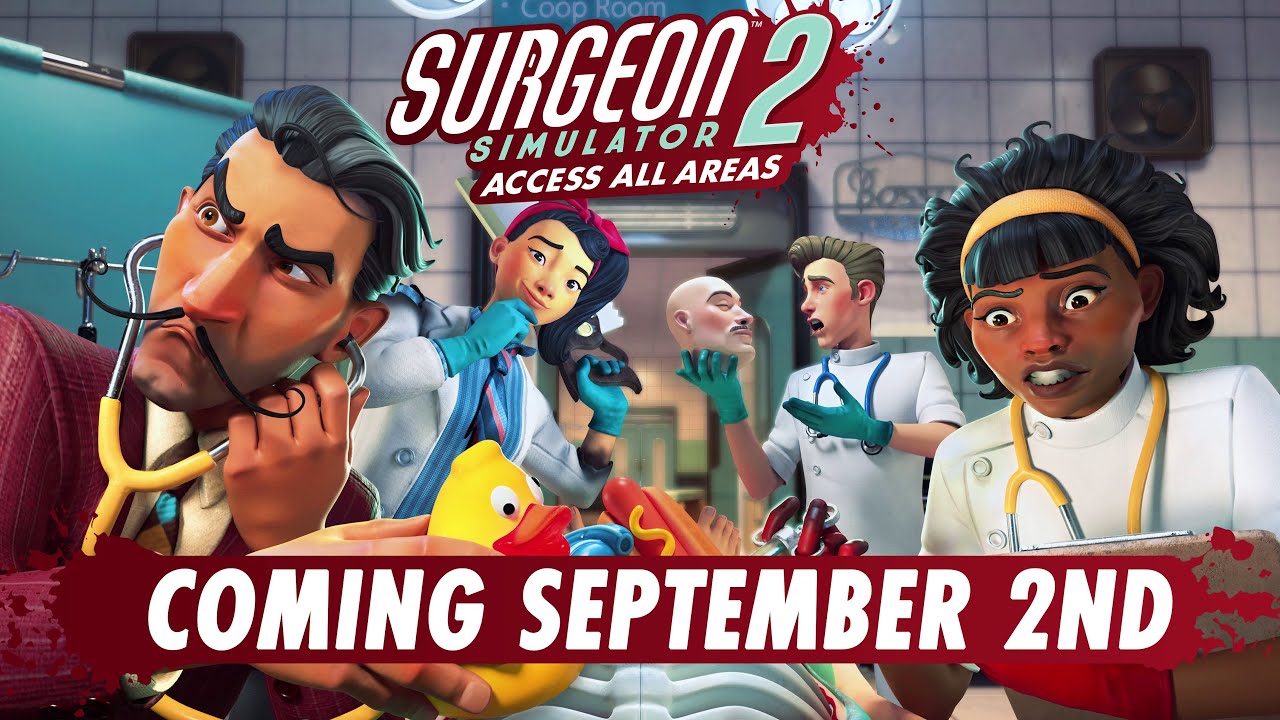 Zdjęcie okładkowe wpisu Surgeon Simulator 2: Access All Areas trafi na konsole