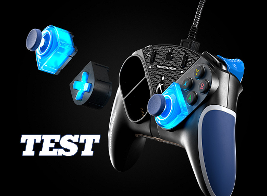 Zdjęcie okładkowe wpisu Test: Thrustmaster eSwap X Pro – moduły LED do kontrolera