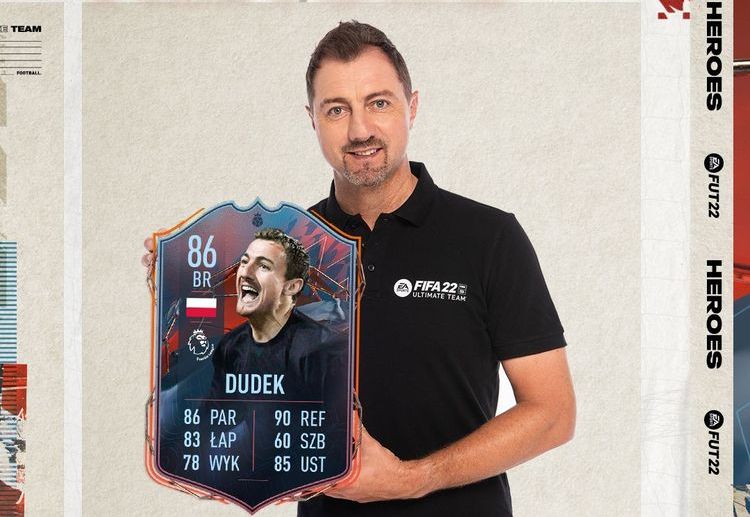 Zdjęcie okładkowe wpisu EA ujawnia statystki Jerzego Dudka w FIFA 22