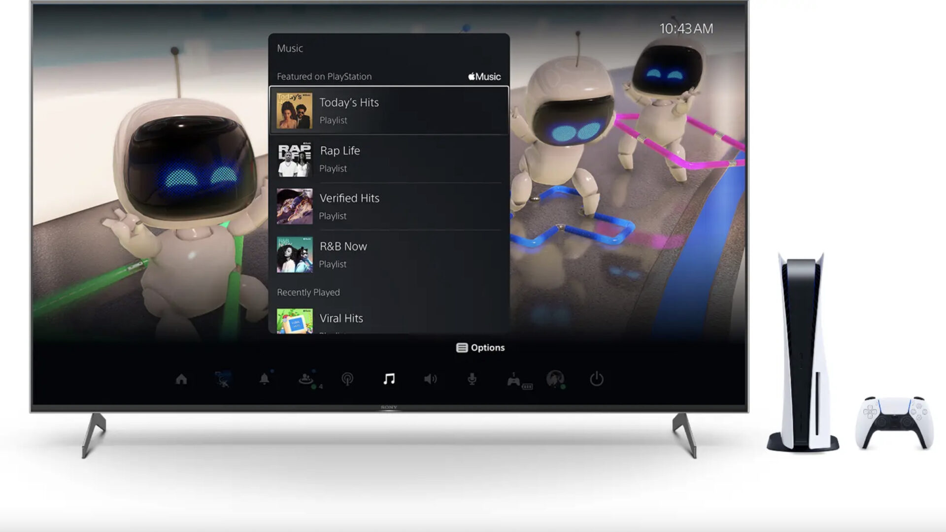 Zdjęcie okładkowe wpisu Apple Music dostępne na PlayStation 5