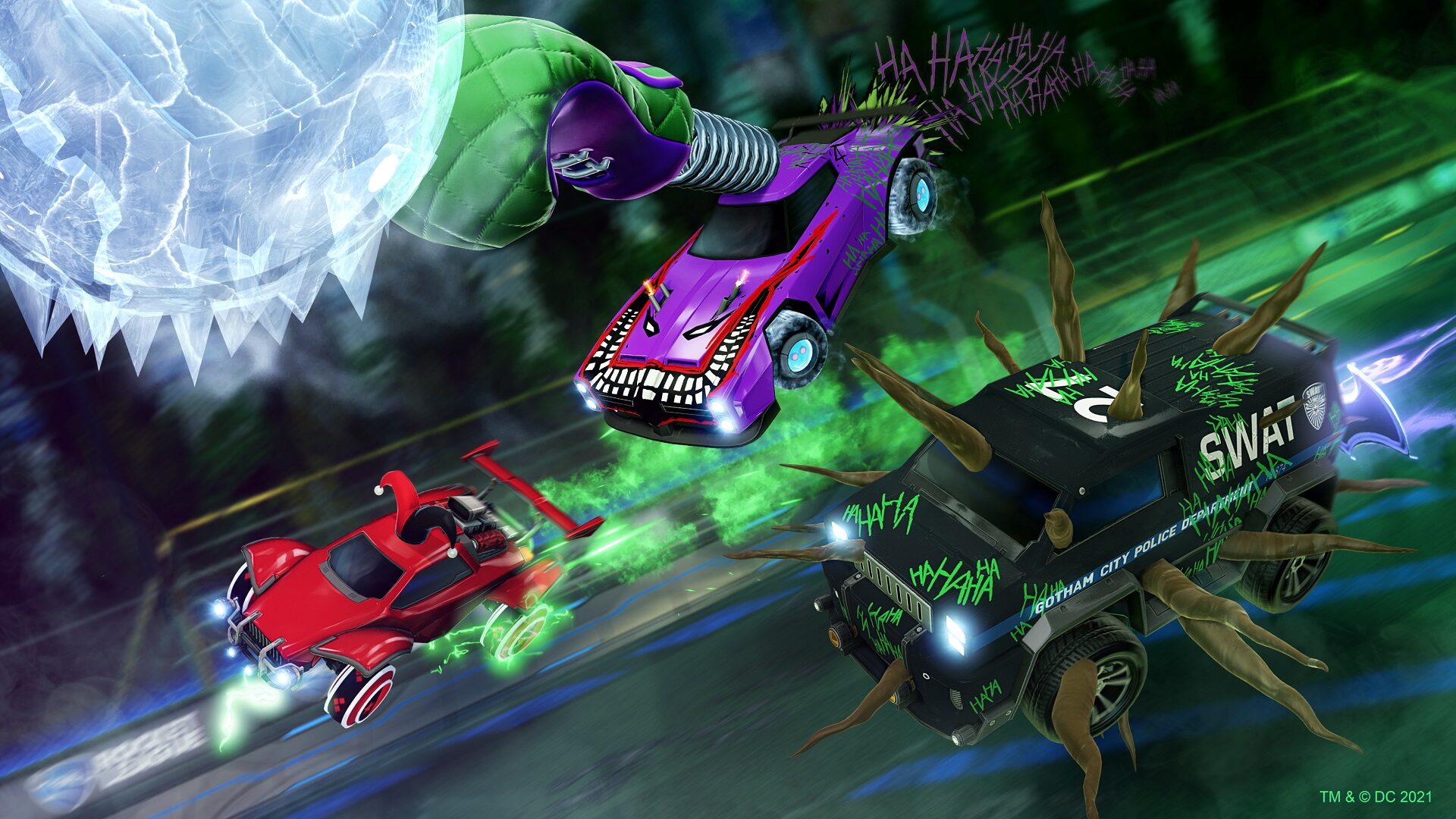Zdjęcie okładkowe wpisu Rocket League wzywa Batmana na wydarzenie Haunted Hallows 2021
