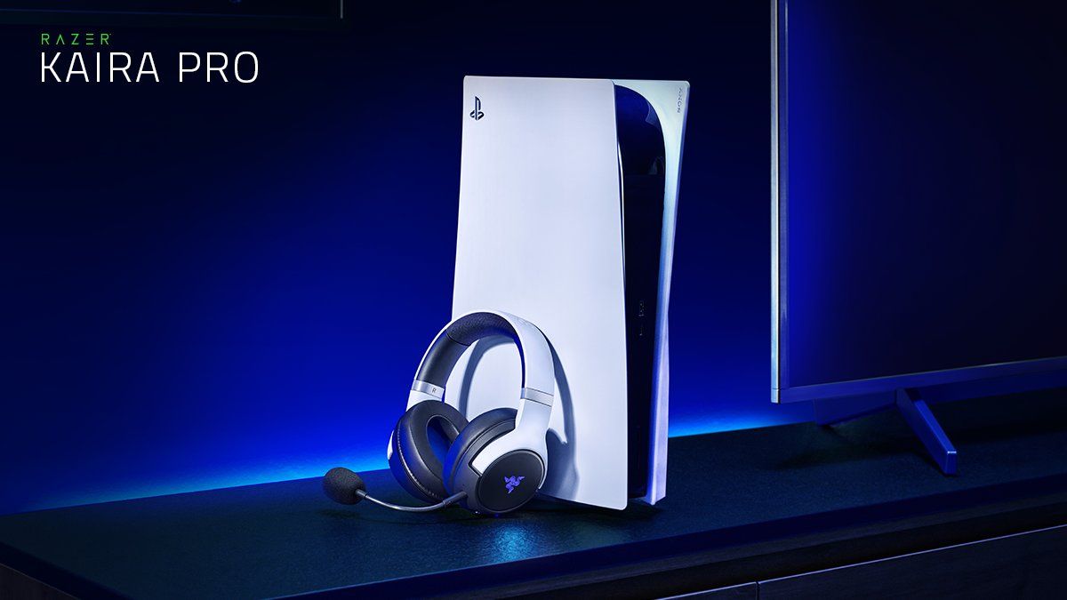 Zdjęcie okładkowe wpisu Razer ogłosił akcesoria do PS5 – słuchawki i stację ładującą