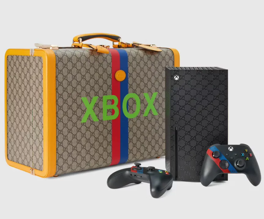 Zdjęcie okładkowe wpisu Xbox x Gucci, czyli Series X dla fanów mody