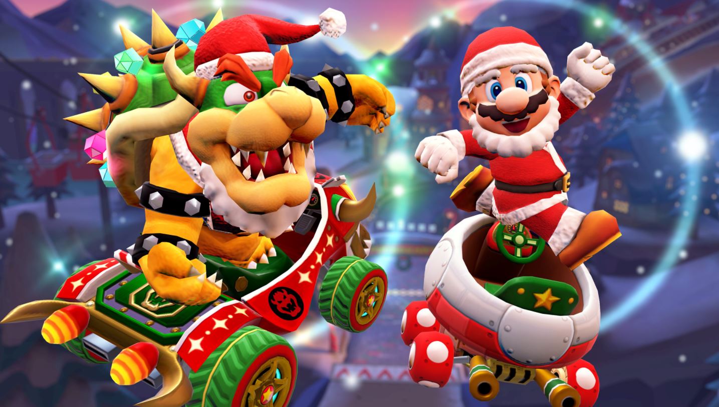 Zdjęcie okładkowe wpisu Mario Kart Tour dostał świąteczną aktualizację