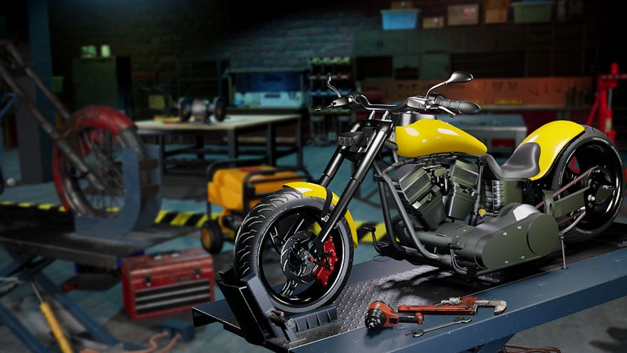 Zdjęcie okładkowe wpisu Motorcycle Mechanic Simulator 2021 zmierza na konsole
