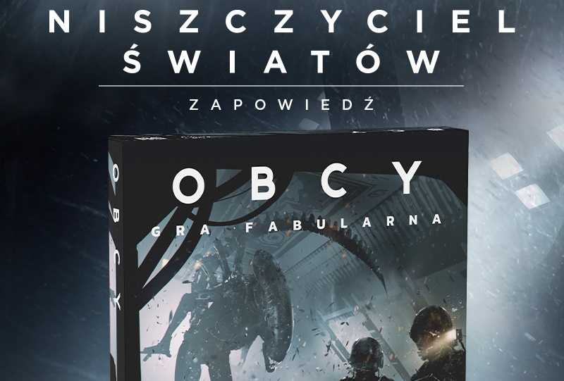 Zdjęcie okładkowe wpisu Nadchodzi Niszczyciel Światów – dodatek do Obcego RPG