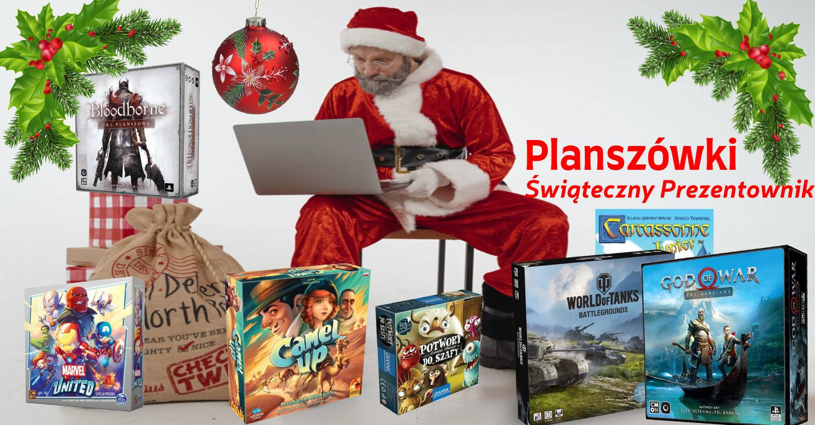 Zdjęcie okładkowe wpisu Prezentownik 2021: Planszówki — jaki prezent wybrać pod choinkę?