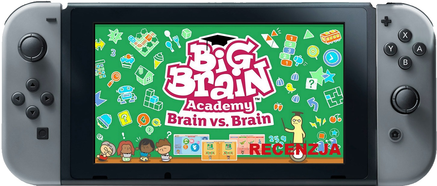 Zdjęcie okładkowe wpisu Recenzja: Big Brain Academy: Brain vs. Brain [Switch]