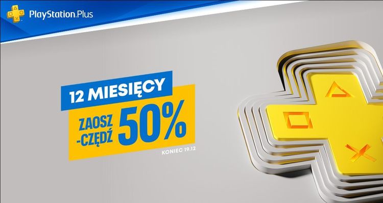 Zdjęcie okładkowe wpisu Roczna subskrypcja PlayStation Plus 50% taniej!