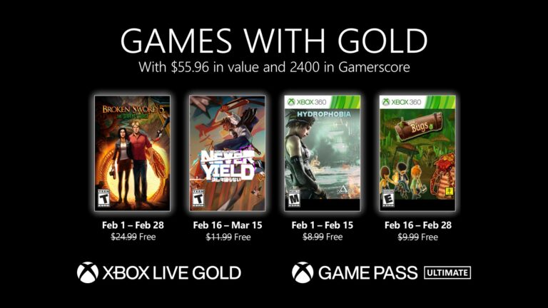 Zdjęcie okładkowe wpisu Znamy tytuły na luty 2022 w Games with Gold