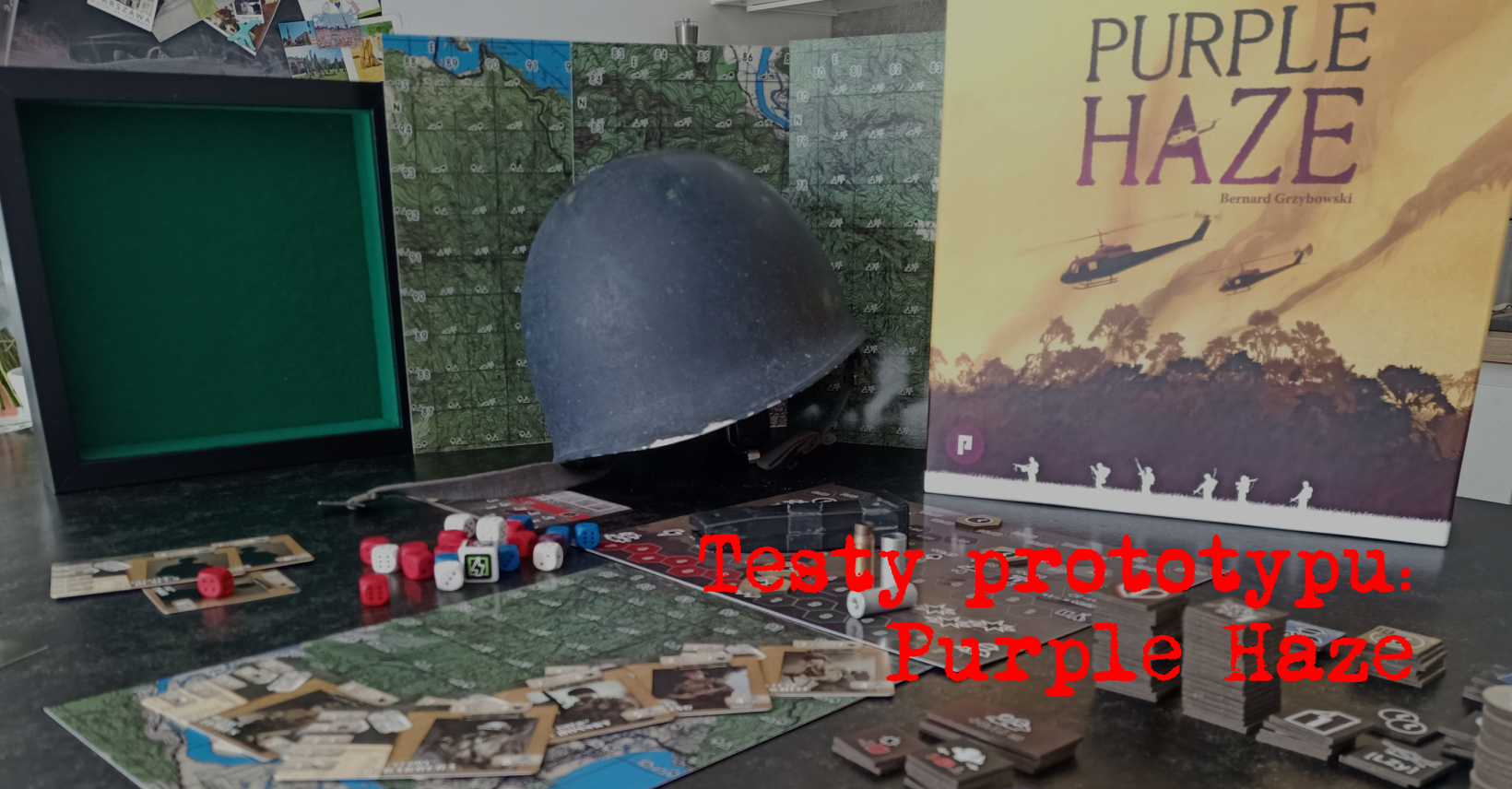 Zdjęcie okładkowe wpisu Wrażenia z prototypu Purple Haze [Gra Planszowa]