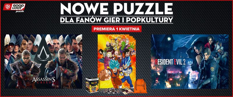 Zdjęcie okładkowe wpisu Good Loot oferuje 3 nowe wzory puzzli