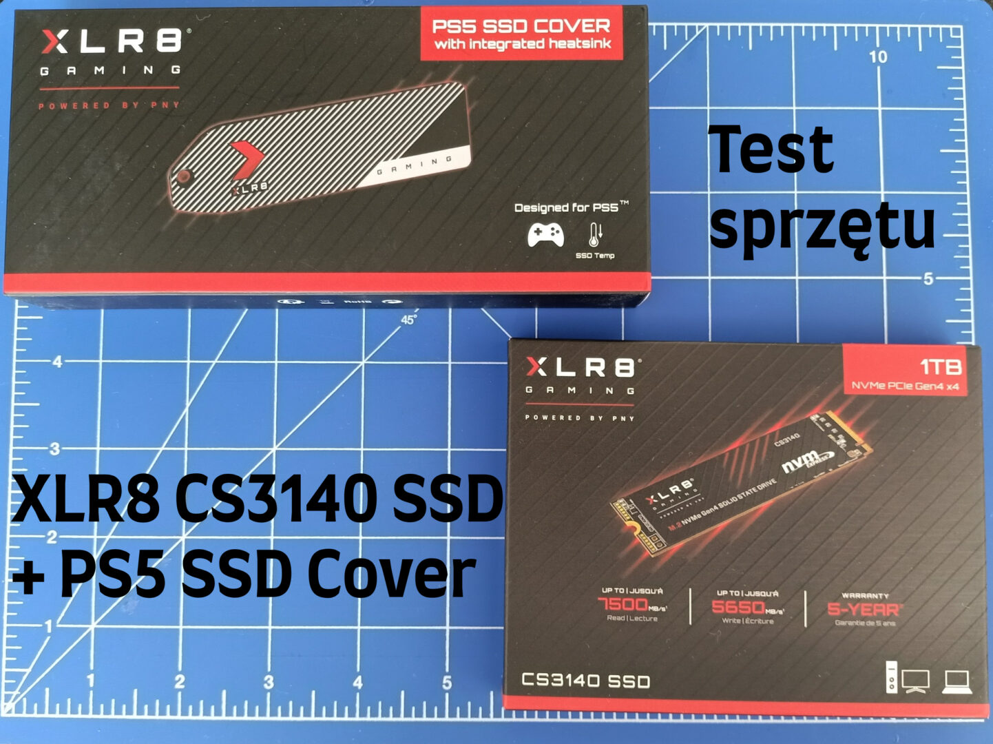 Zdjęcie okładkowe wpisu Test: PNY XLR8 CS3140 + PS5 SSD Cover