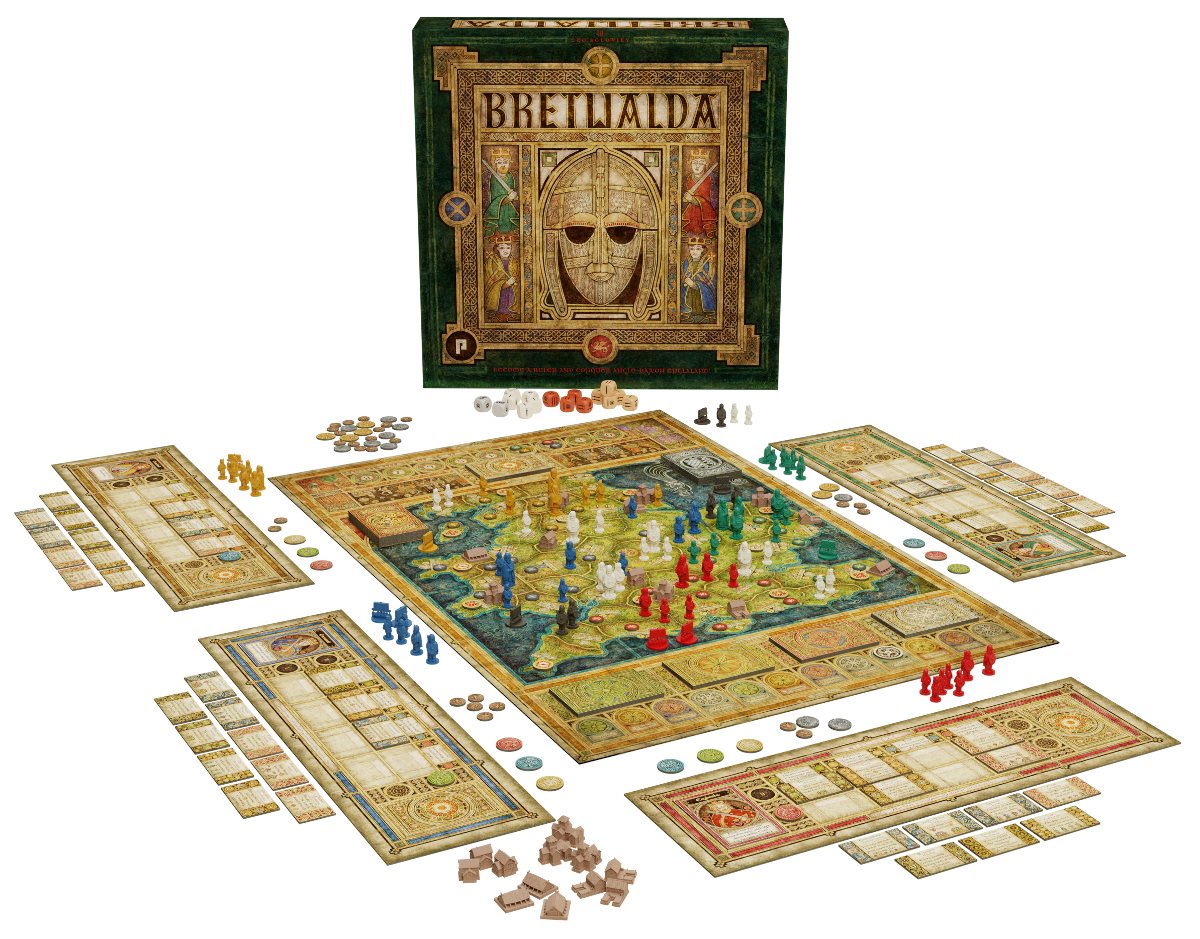 Zdjęcie okładkowe wpisu Planszówka Bretwalda startuje dzisiaj na Gamefound!