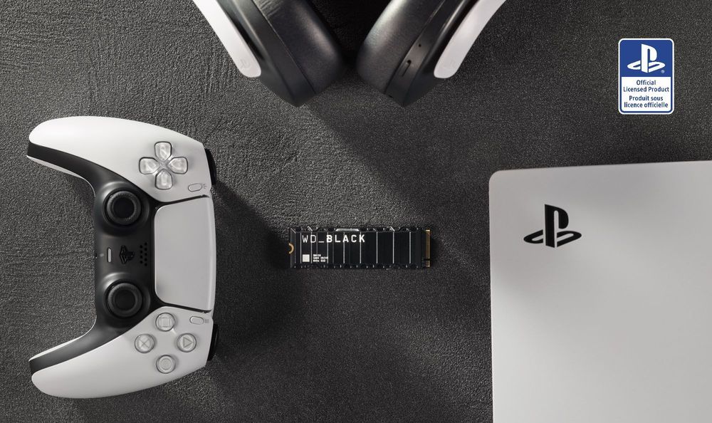 Zdjęcie okładkowe wpisu Pierwszy licencjonowany dysk SSD do PS5 od Western Digital i Sony