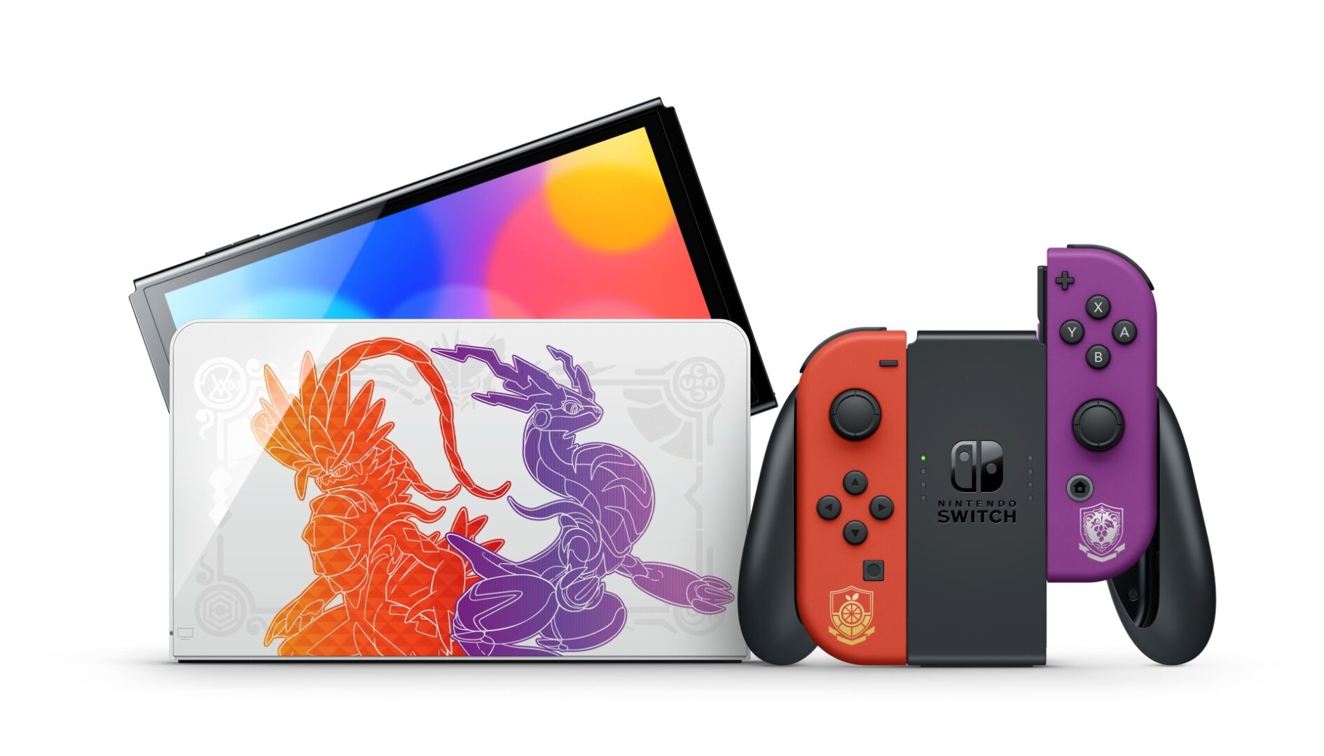 Zdjęcie okładkowe wpisu Zapowiedziano edycję Nintendo Switch OLED w stylu Pokemon Scarlet i Violet.