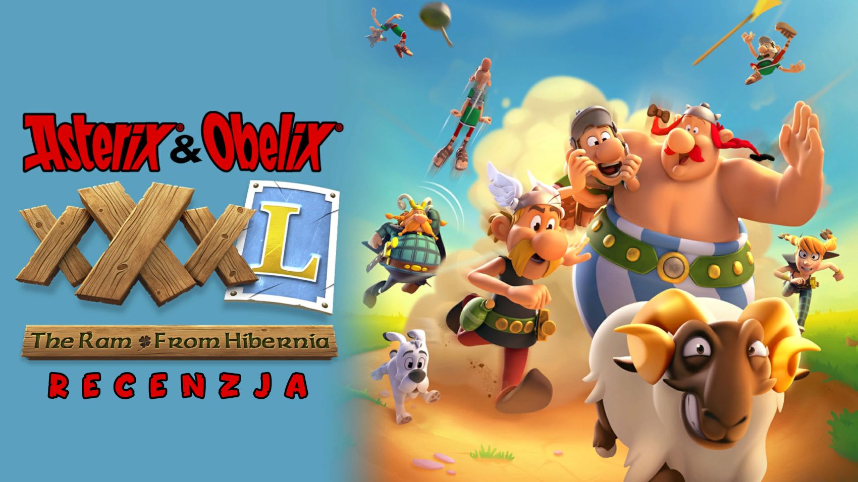 Zdjęcie okładkowe wpisu Recenzja: Asterix & Obelix XXXL: Baran z Hibernii [PS5]