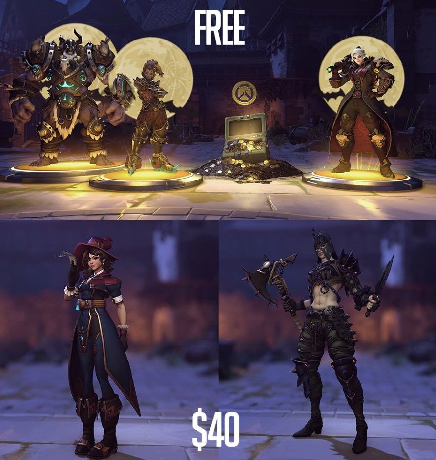 Zdjęcie okładkowe wpisu Overwatch 2 – Ruszyło Halloween, praktycznie bez darmowych nagród