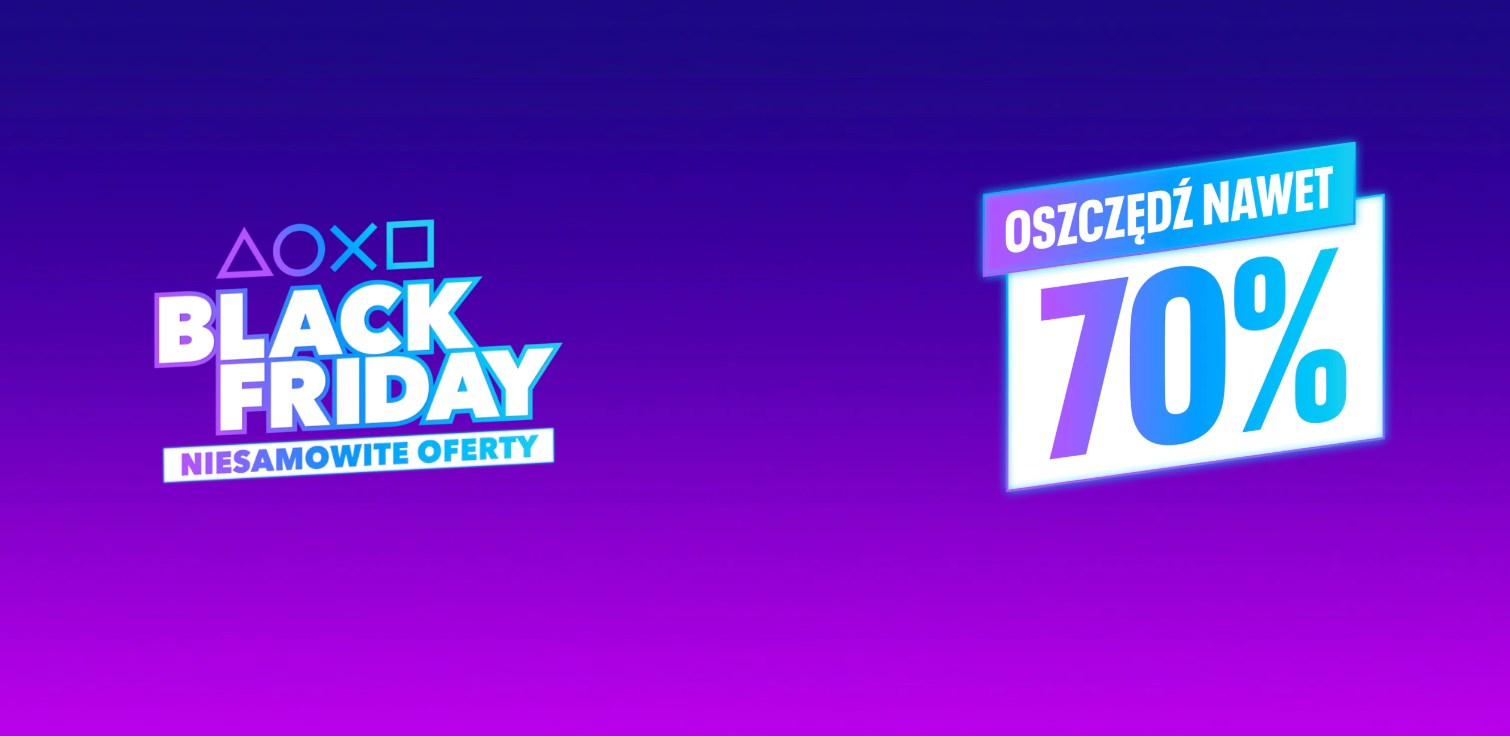 Zdjęcie okładkowe wpisu Black Friday w PlayStation Store. Gry i DLC przecenione o 70%!