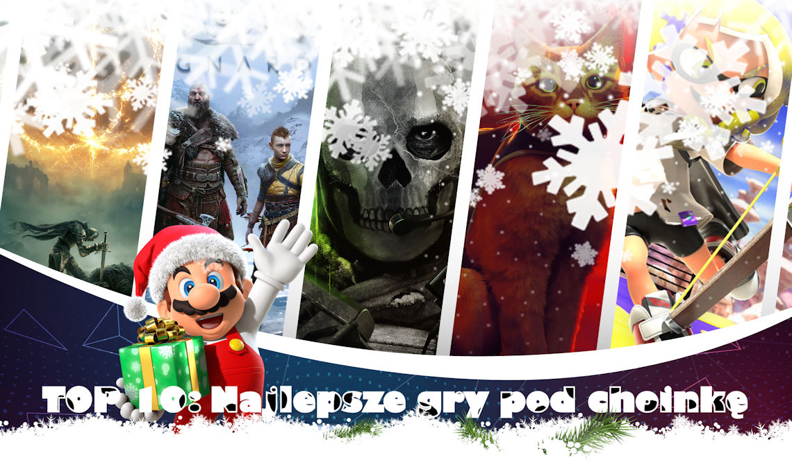 Zdjęcie okładkowe wpisu Najlepsze gry pod choinkę na święta 2022