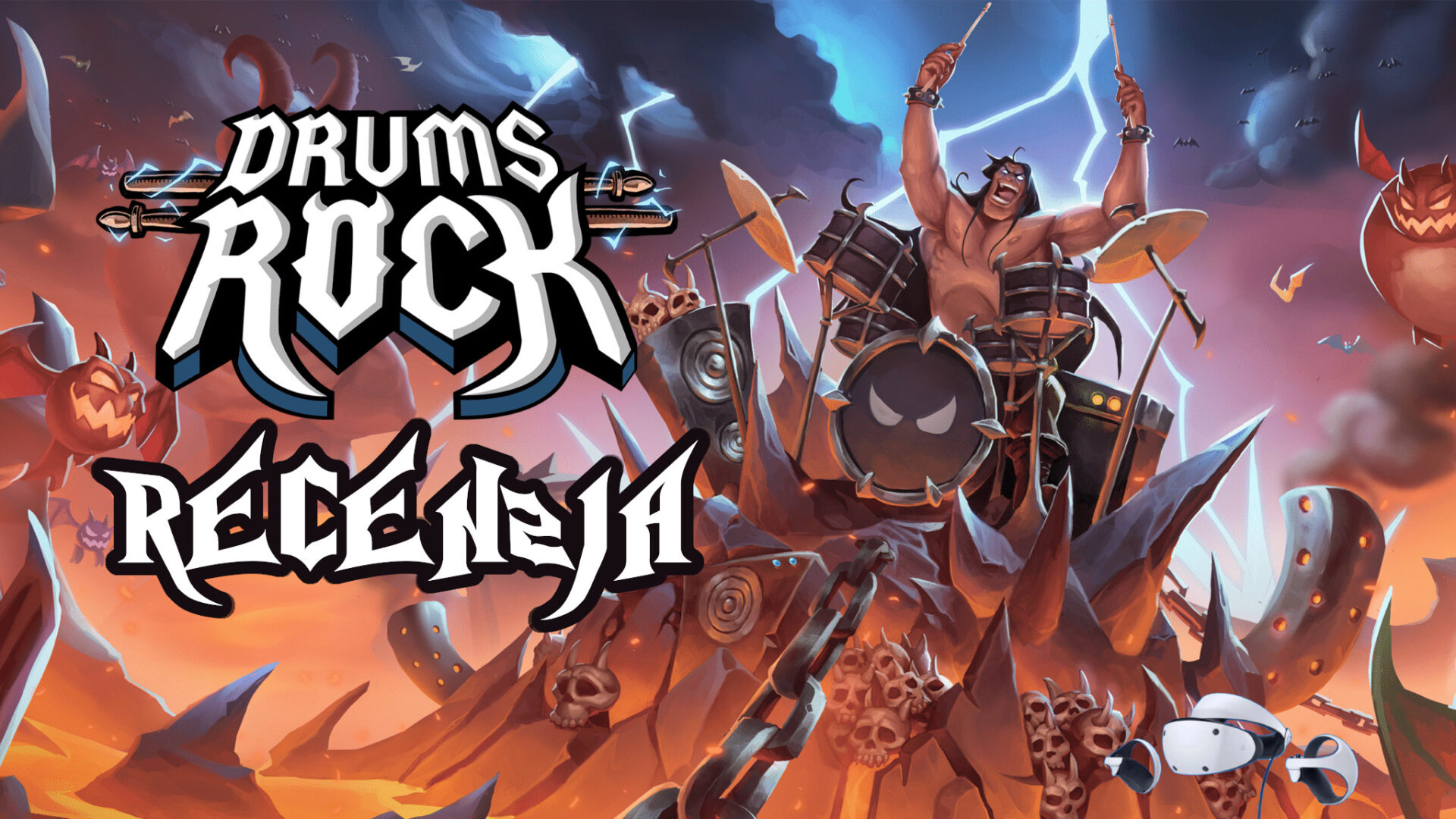Zdjęcie okładkowe wpisu Recenzja: Drums Rock [PS VR2]