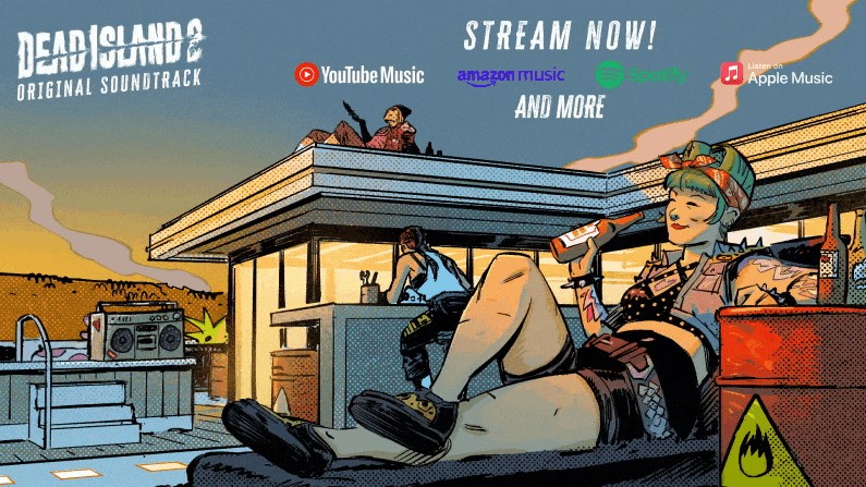 Zdjęcie okładkowe wpisu Oficjalna ścieżka dźwiękowa z Dead Island 2 jest już dostępna