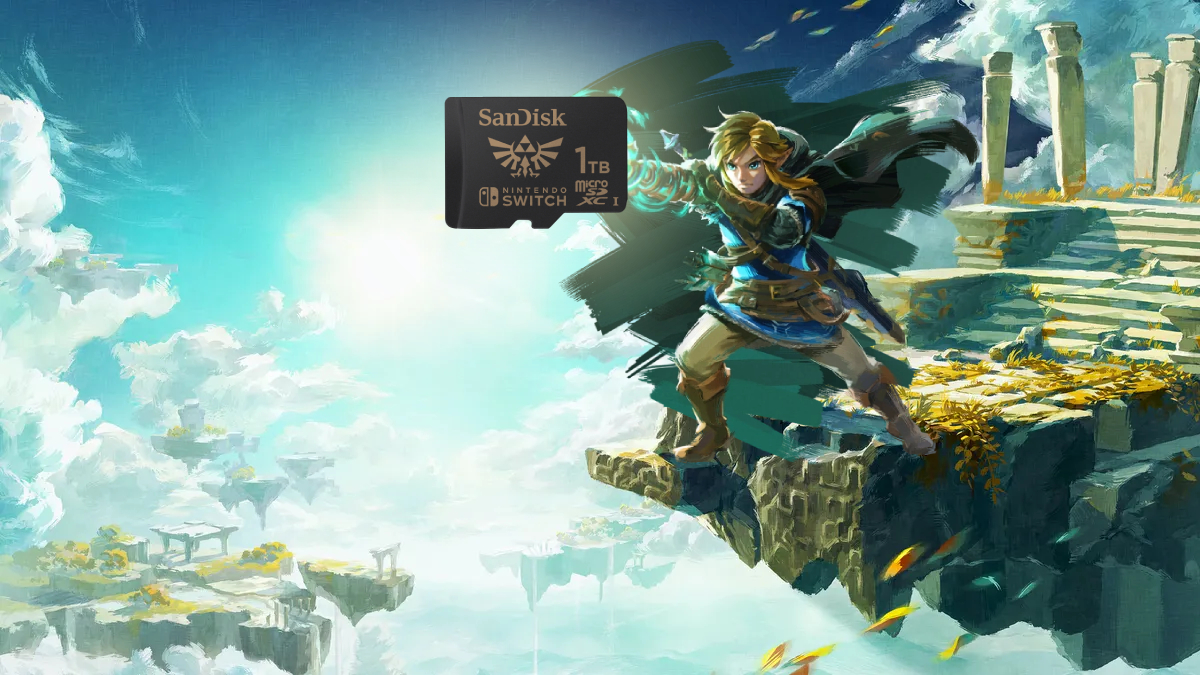 Zdjęcie okładkowe wpisu Na rynku pojawi się karta SanDisk microSD 1TB inspirowana The Legend of Zelda