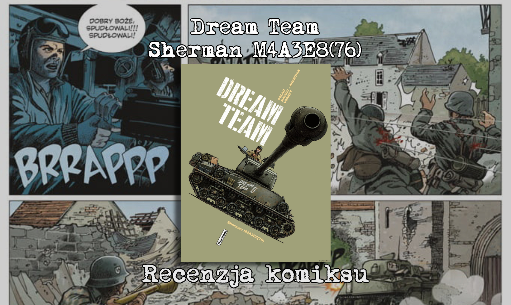 Zdjęcie okładkowe wpisu Recenzja: Dream Team [Komiks]