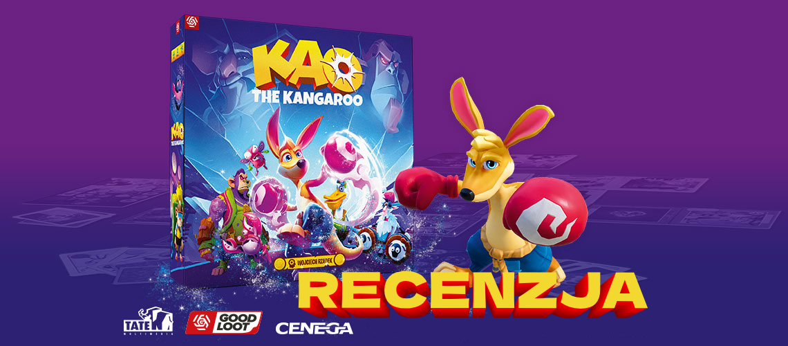 Zdjęcie okładkowe wpisu Recenzja: Kangurek Kao [Gra planszowa]