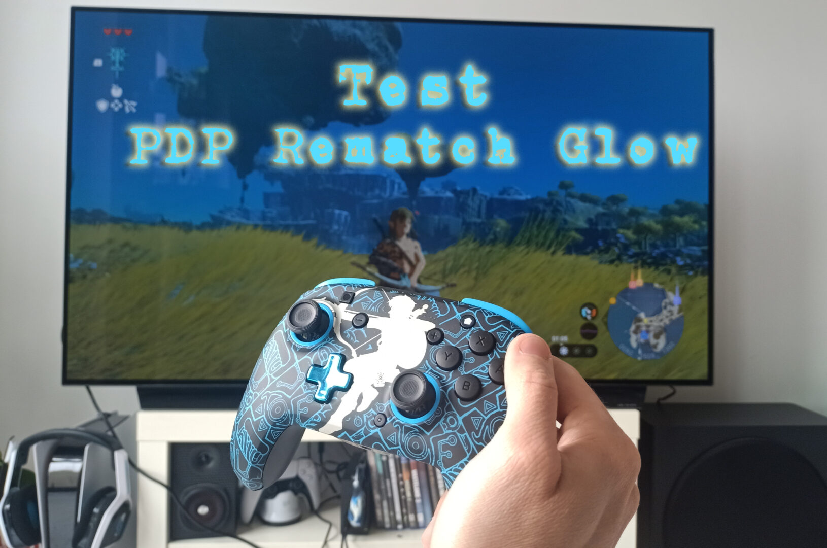 Zdjęcie okładkowe wpisu Test: Kontroler PDP Rematch Glow [Switch] – małe dzieło sztuki