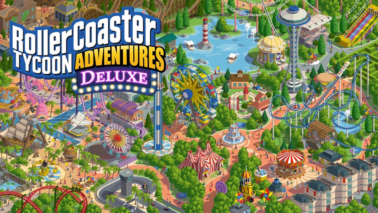 Zdjęcie okładkowe wpisu RollerCoaster Tycoon Adventures Deluxe pojawi się jeszcze w tym roku