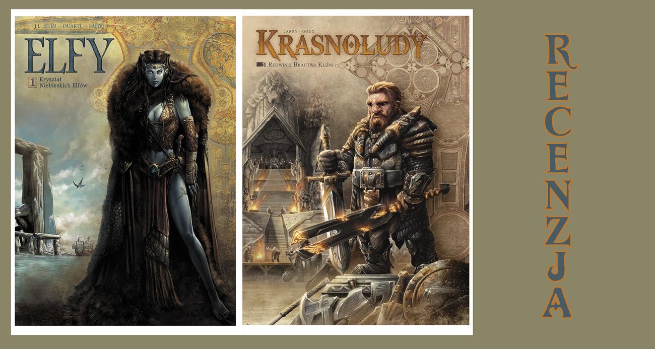 Zdjęcie okładkowe wpisu Recenzja: Świat Akwilonu. Krasnoludy / Elfy Tom 1