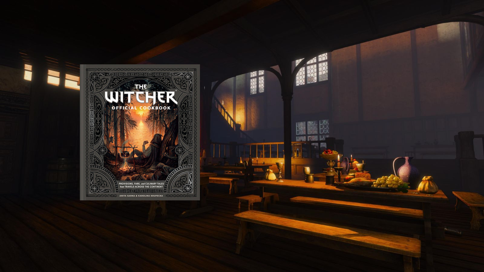 Zdjęcie okładkowe wpisu Wiedźmin – książka kucharska już w listopadzie